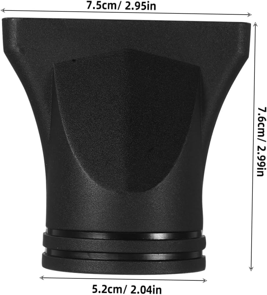 Hair Dryer Nozzle Attachment 2Pcs 4.5Cm Narrow Concentrator Blow Dryer Diffuser for Salon Styling and Curly Hair Hairdressing Tools image number 6