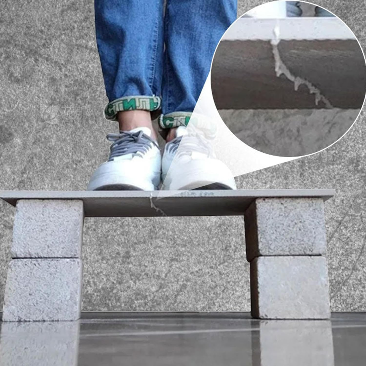 Marble Chip Repair Kit - Repair Adhesive Tile Filler,Strong Adhesion Cracked Tile Filler, Professional Adhesive Tile Repair for Tile Chips, Cracks & Scratches image number 2