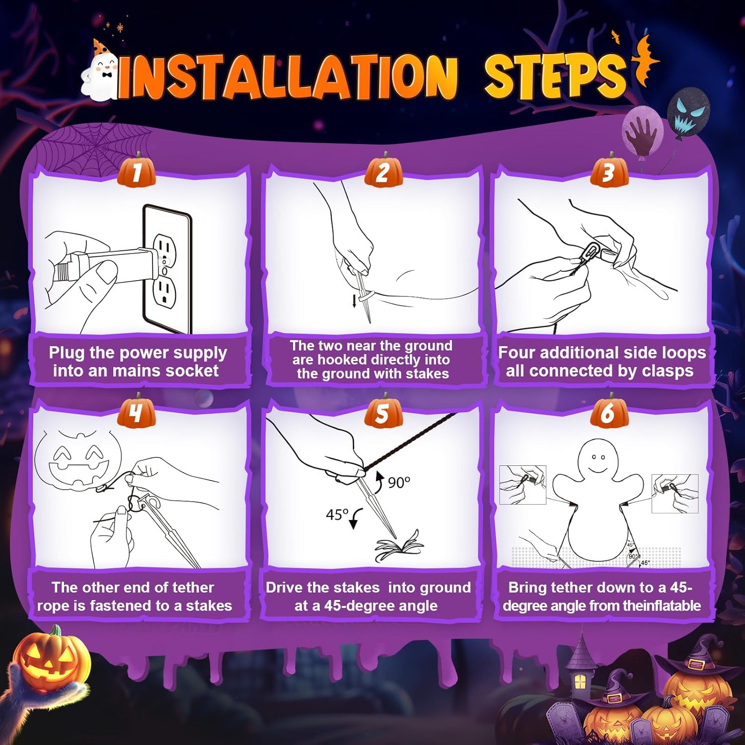 Skirfy 7FT Halloween Inflatable Decorations, Outdoor Scary Blow up Inflatable Dragon, Led Lights Halloween Fun Holiday Party Yard Garden Lawn Decor