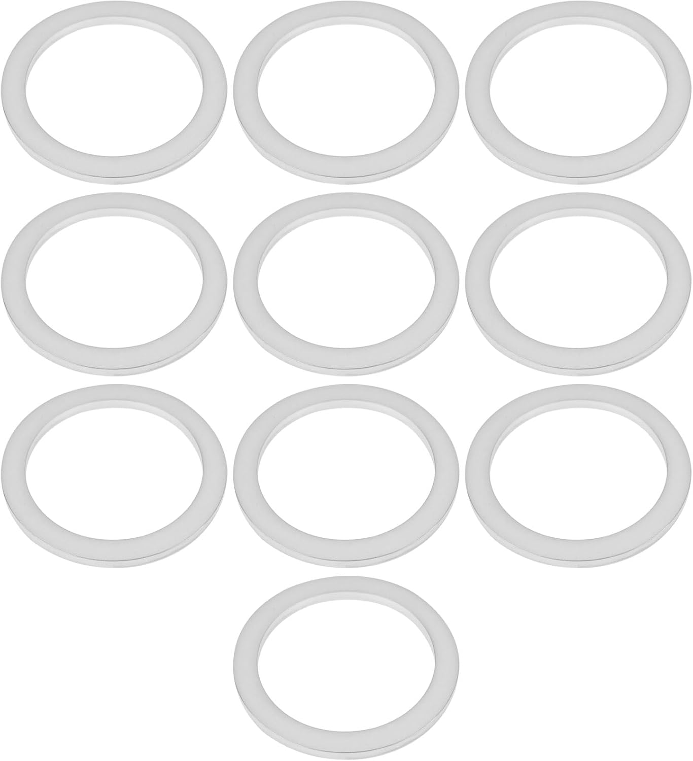 10Pcs Aluminium Oil Sump Plug Washers 20X24X1.5Mm Compatible with BMW R1250 2019-2024 image number 6