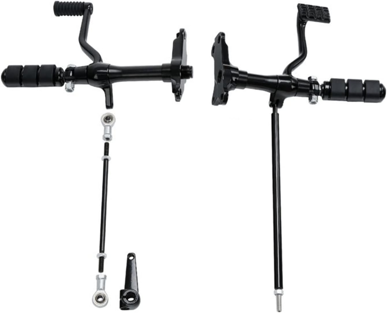 TRUSTTWO Motorcycle Motorbike Forward Control Pegs Linkages Compatible with Harley Sportster XL 883 1200 91-03 04-13 14-21 Motorcycle Front Control Bolt Connecting Rod the New (Color : Style 1) image number 4