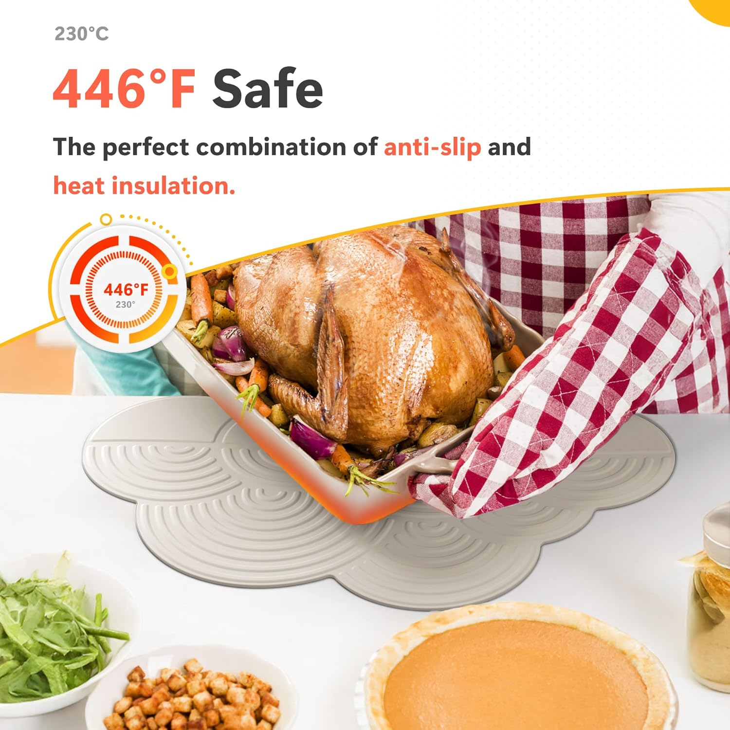 Li&Zhao Dish Drying Mats for Kitchen Counter - Dish Mat Drying Kitchen Mat Silicone Drying Mat Silicone Mats Dish Rack Mat Dish Drainer Mat