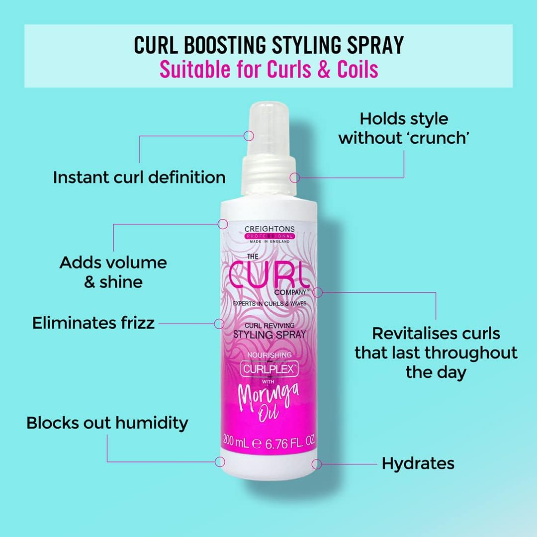Curl Styling by the Curl Company Curl Reviving Styling Spray 200Ml image number 2