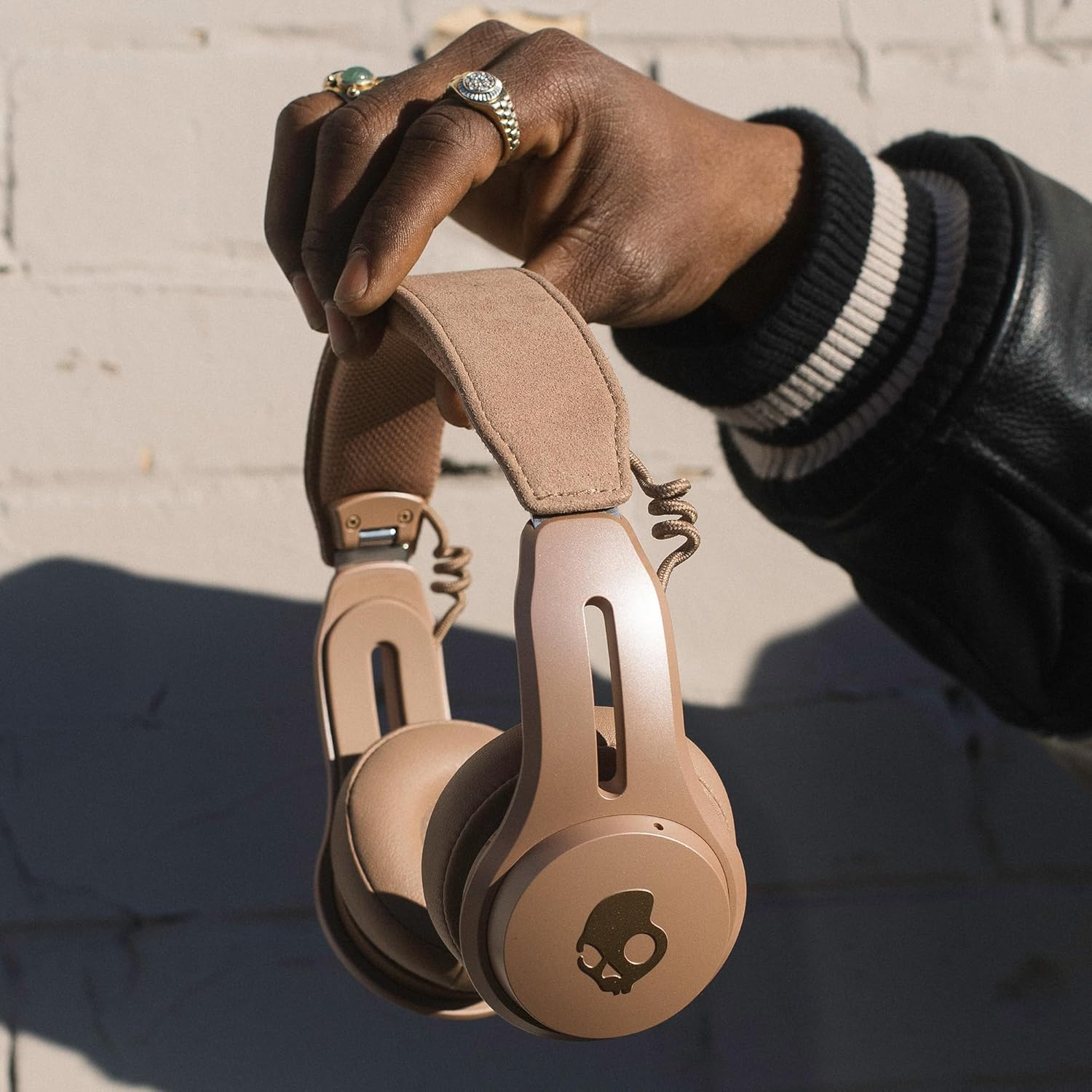 Skullcandy Icon ANC Wireless On-Ear Bluetooth Headphones, Active Noise Cancelling, 60 Hours Battery, Sweat Water Resistant, Foldable Durable Travel Ready, Microphone for Iphone Android - Primer image number 1