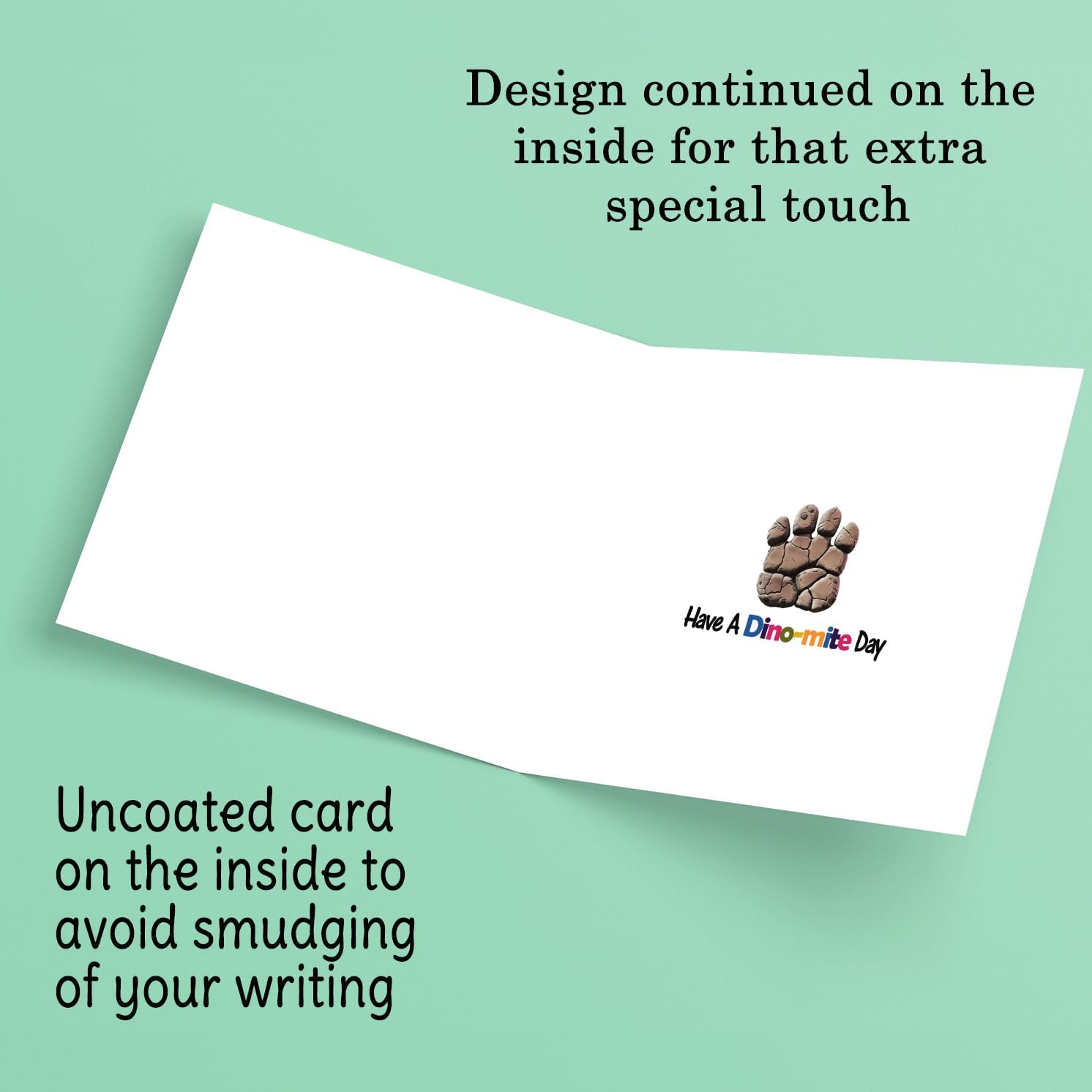 Granny Birthday Card - Roarsome Grannysaurus - Happy Birthday Card for Granny Gran from Grandson Granddaughter, 145Mm X 145Mm Dinosaur Bday Greeting Cards image number 2