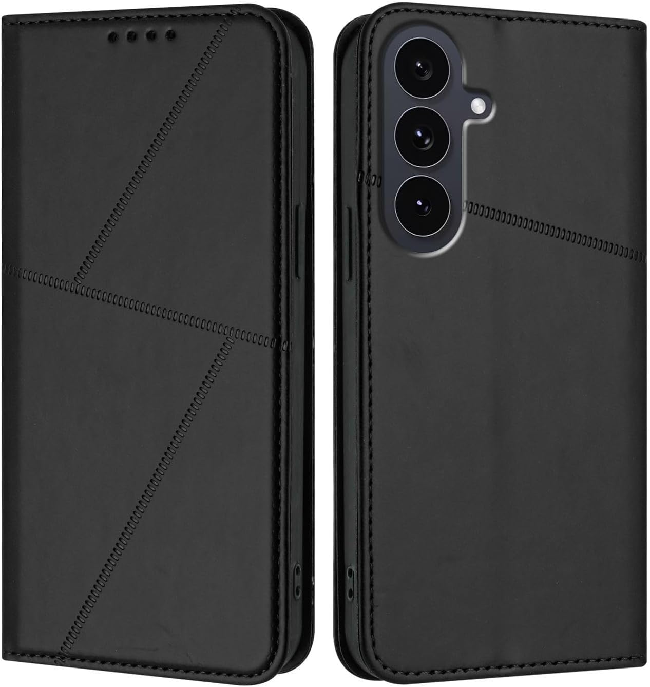 Case for Iphone 16, PU Leather Cover Wallet Case Wallet for Iphone 16, with Card Holder Slot Flip Cover Kickstand Drop Protection Magnetic Wallet Case - Blue