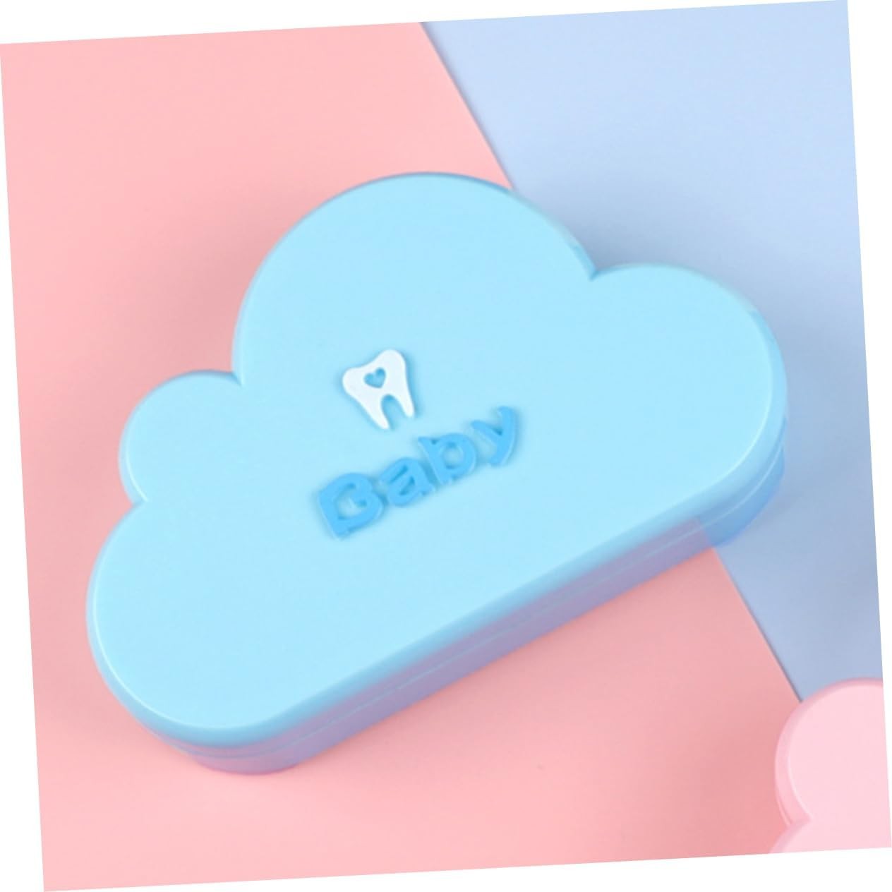 PRETYZOOM Tooth Keepsake Box Engaging Tooth Storage Container for Boys and Girls Safe Material Adorable Design image number 4