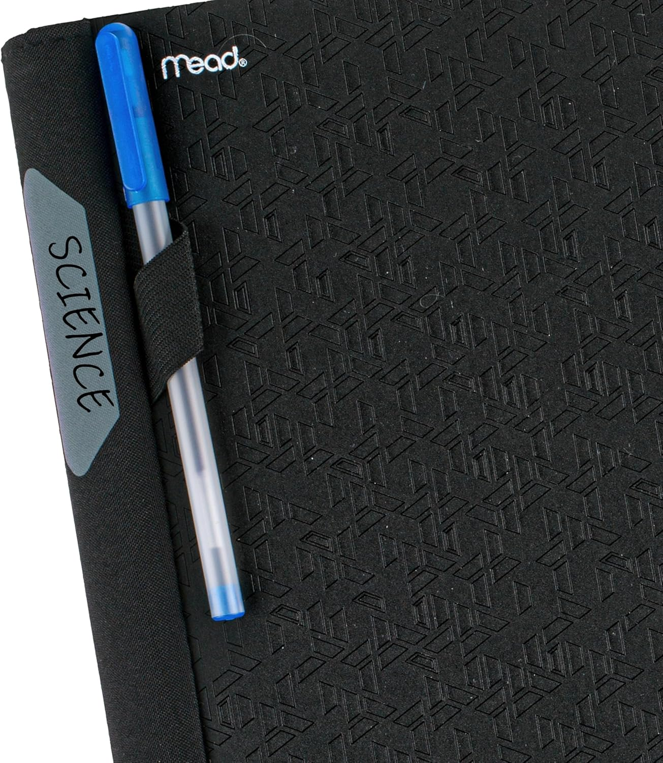 Five Star Advance Spiral Notebook, 3 Subject, College Ruled Paper, 150 Sheets, 11" X 8-1/2", Black (73132) image number 4