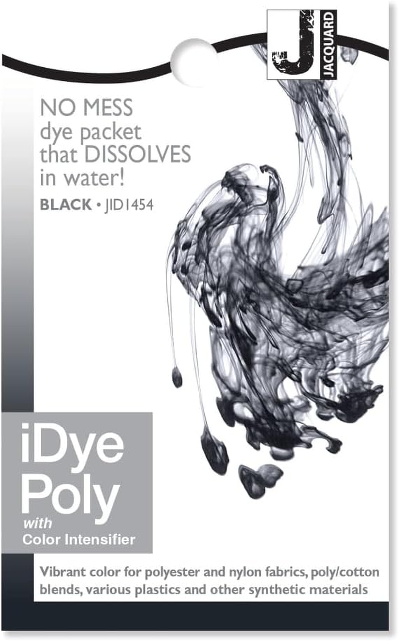 Jacquard Idye Poly: Black image number 1