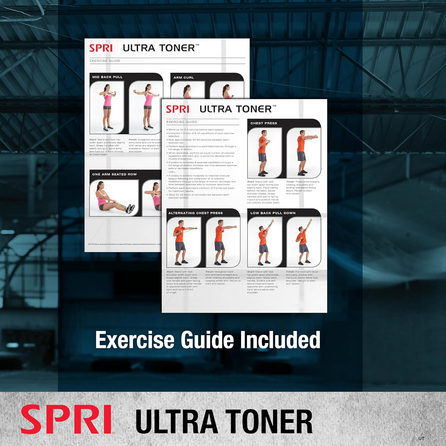 SPRI Ultra Toner Resistance Band Figure 8 Exercise Cord (All Bands Sold Separately) image number 5