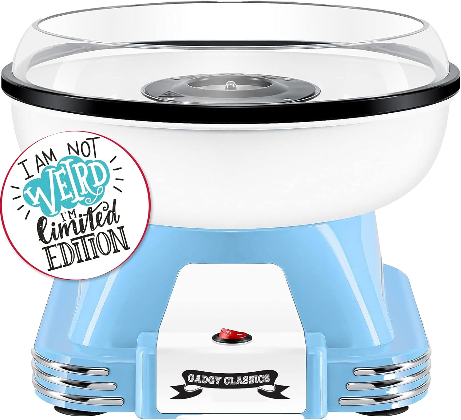 Gadgy Cotton Candy Machine for Home - Cotton Candy Machine for Sugar or Sweets - Cotton Candy Machine - Candy Floss for Children'S Parties, Birthday and Party - Pink