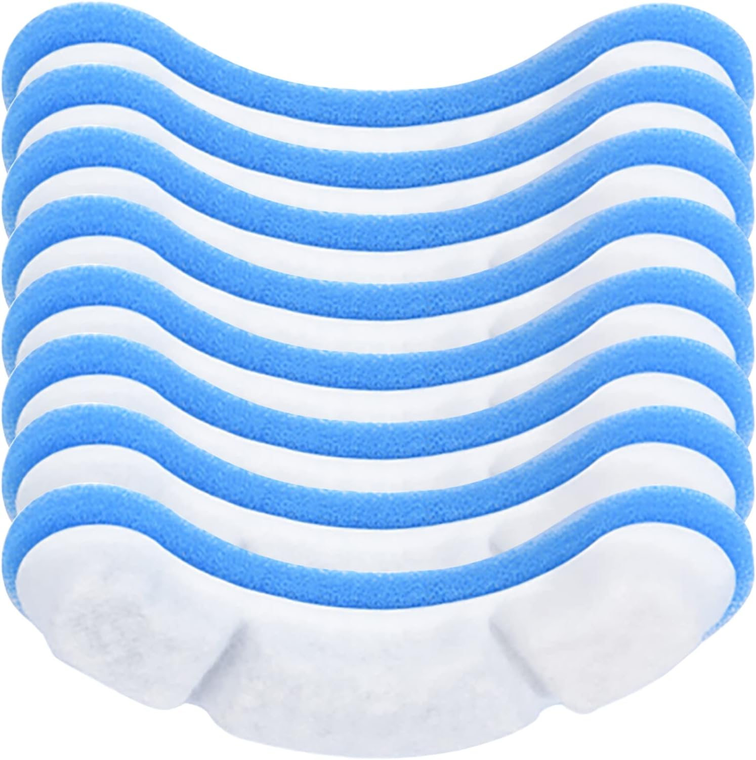 Irfora 8 X Filter for 61 Oz / 1.8 L Transparent Cat Fountain Filter Drinking Fountain Activated Carbon Filter Replacement Filter for Cat Fountain image number 3