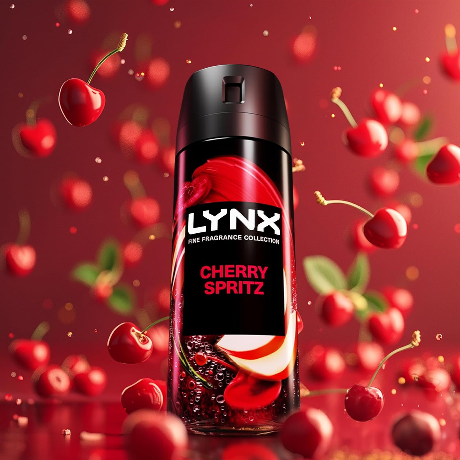 LYNX Fine Fragrance Collection Cherry Spritz 72H Premium Body Spray 150 Ml image number 1