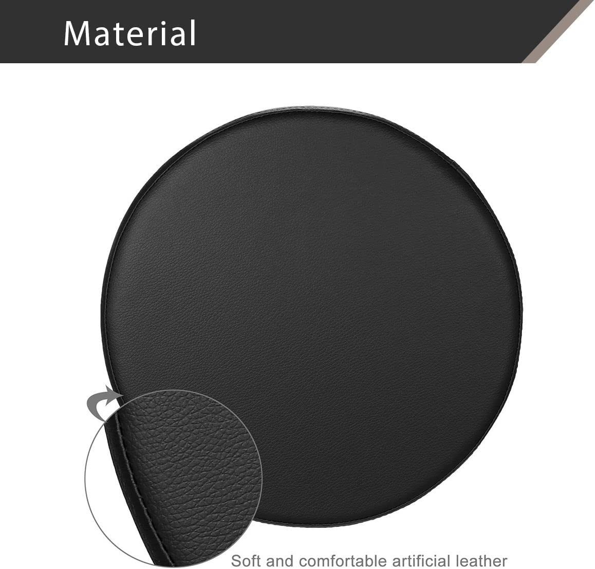 Melodic Drum Stool Throne Seat Chair Folding Padded Rotatable for Kids Adults image number 2