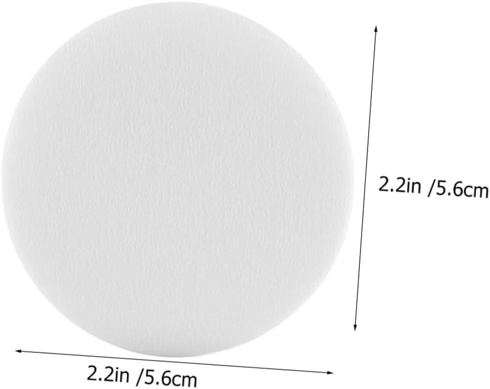 ABOOFAN 400Pcs White Coffee Filter Pads for Espresso Drip Brewing Portable Paper Filters for Coffee Makers and Tea Use Single-Use Space-Saving Stackable Design image number 3