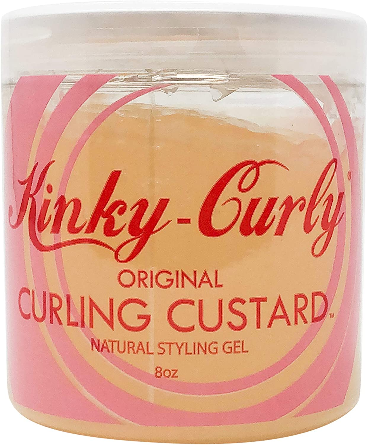 Kinky Curly Curl Custard Gel, 8 Oz image number 1