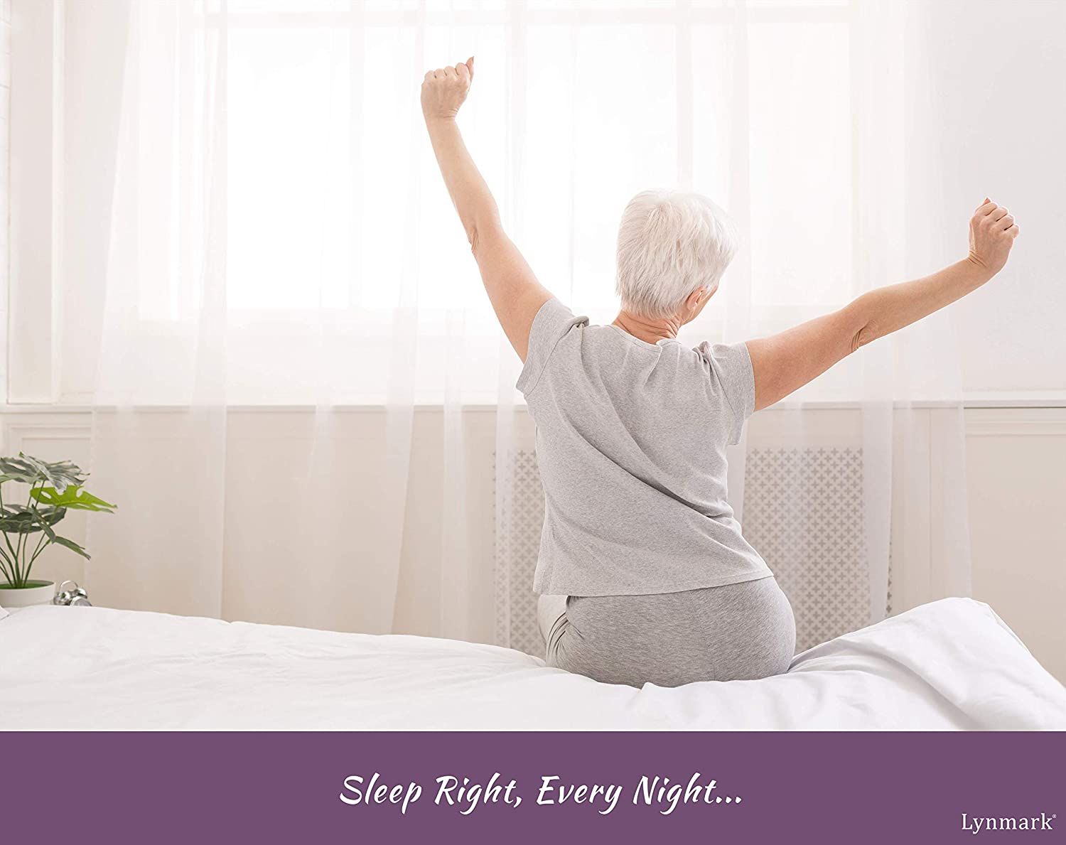 Lynmark Washable Bed Protector/Pad with Tucks - Kingsize | anti Stain Navy Kylie Sheet Is Oekotex Certified & Best Used for Incontinence & Bed Wetting|Waterproof Mattress Cover Absorbs up to 3 Litres, image number 4