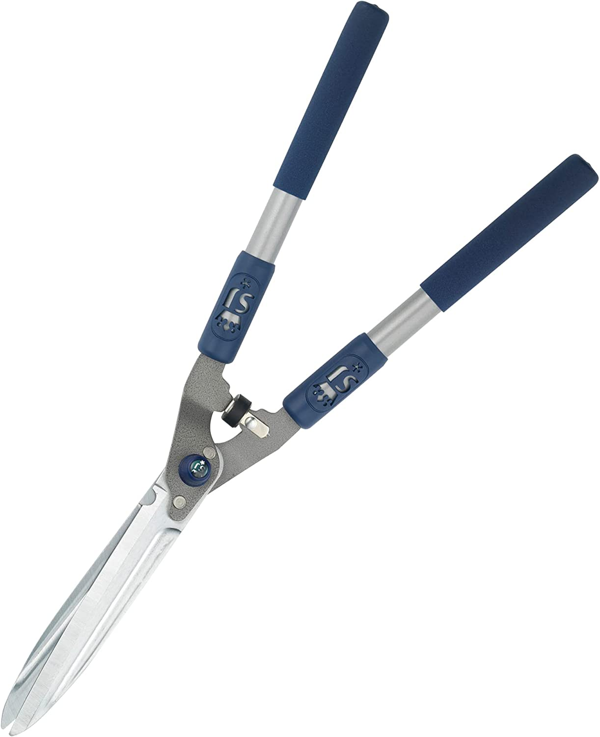 Spear & Jackson Hand Shears with Soft Grip Handle, Silver/Blue image number 1