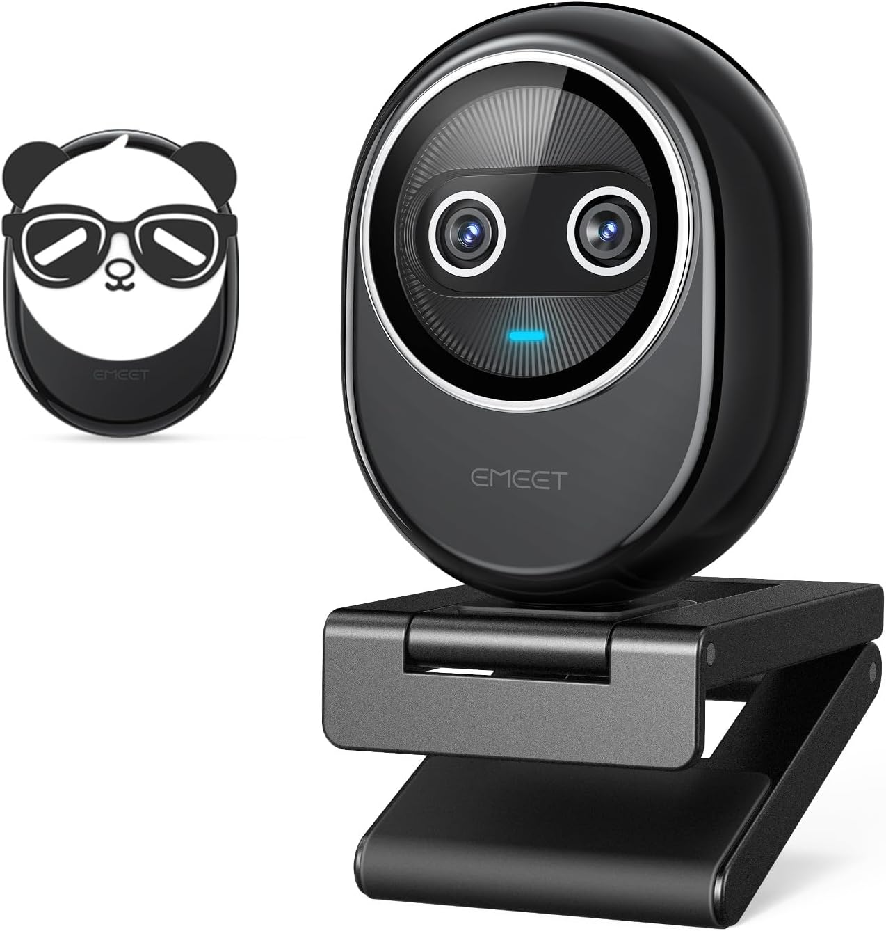 EMEET Piko+ Webcam 4K, World&rsquo;S 1St Dual-Camera Ai-Powered 4K Camera, 1/2.55'' Sony Sensor, 3 Mics&3 Sound Modes, Panda Magnetic Privacy Cover, USB C-C&C-A, Ideal for Livestreamers and Content Creators image number 4