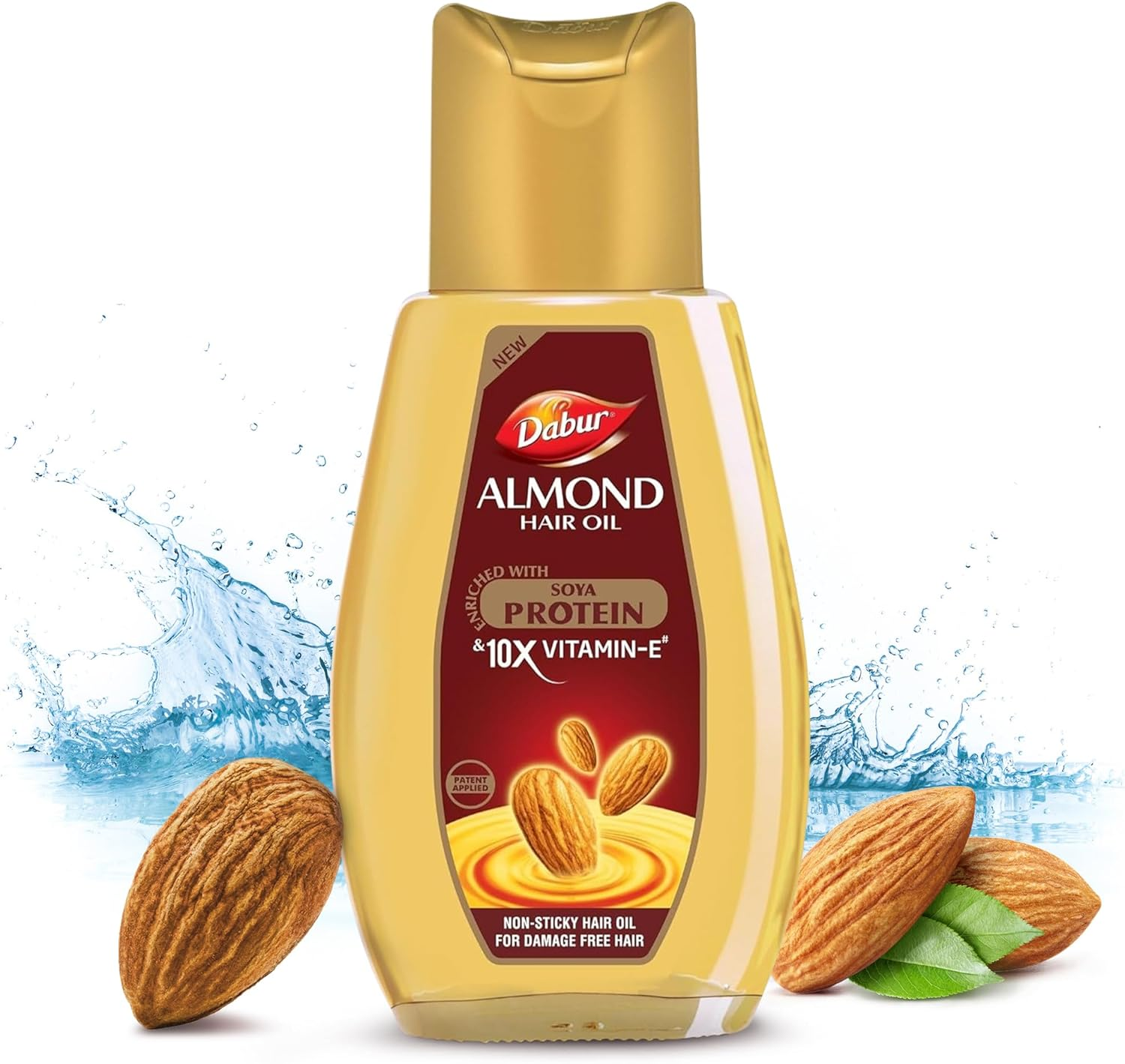 Dabur Almond Hair Oil, 200Ml image number 4