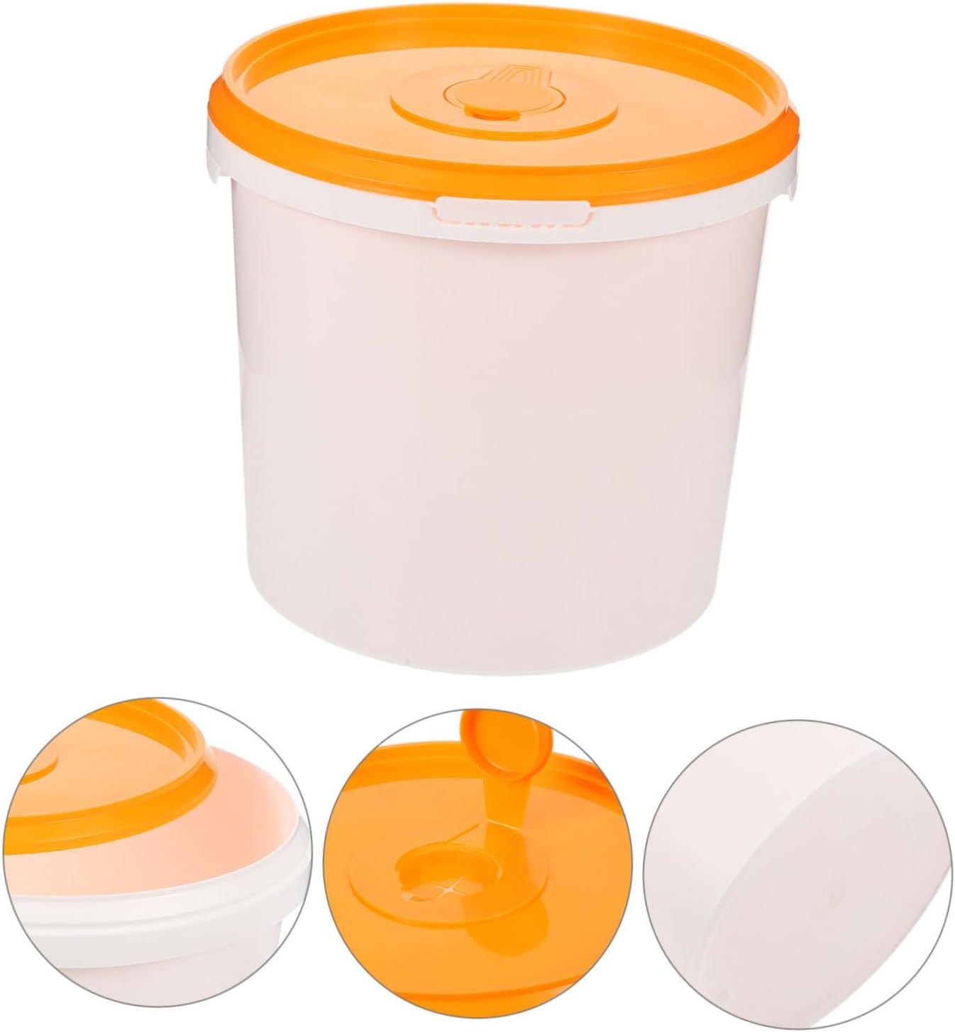 Baby Wipes Dispenser Portable Wipes Container Plastic Seal Storage Bucket Travel Car Use image number 4