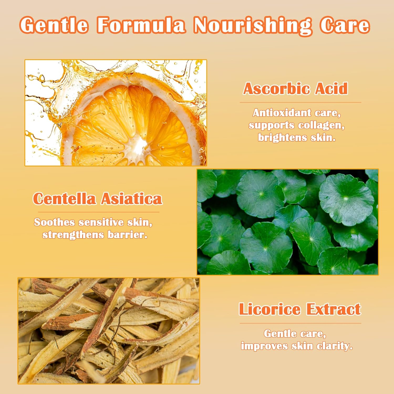 Belluxe Vitamin C Gel &ndash; Hydrating Face & Body Moisturizer &ndash; 300G Lightweight Daily Gel for Smooth, Refreshed Skin &ndash; Fast-Absorbing Skincare for Face, Neck & Hands image number 3