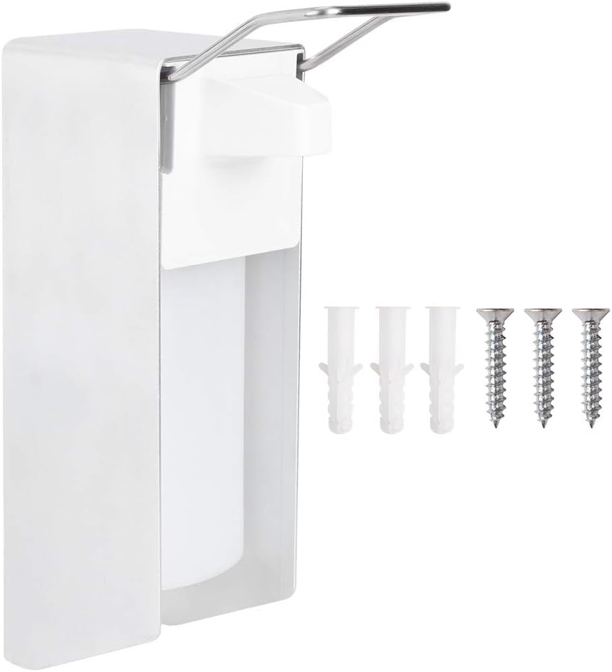 Haofy Manual Elbow Pressure Dispenser ABS Plastic Shampoo Lotion Shower Suitable for Bathroom Kitchen Hotel Home Use image number 1