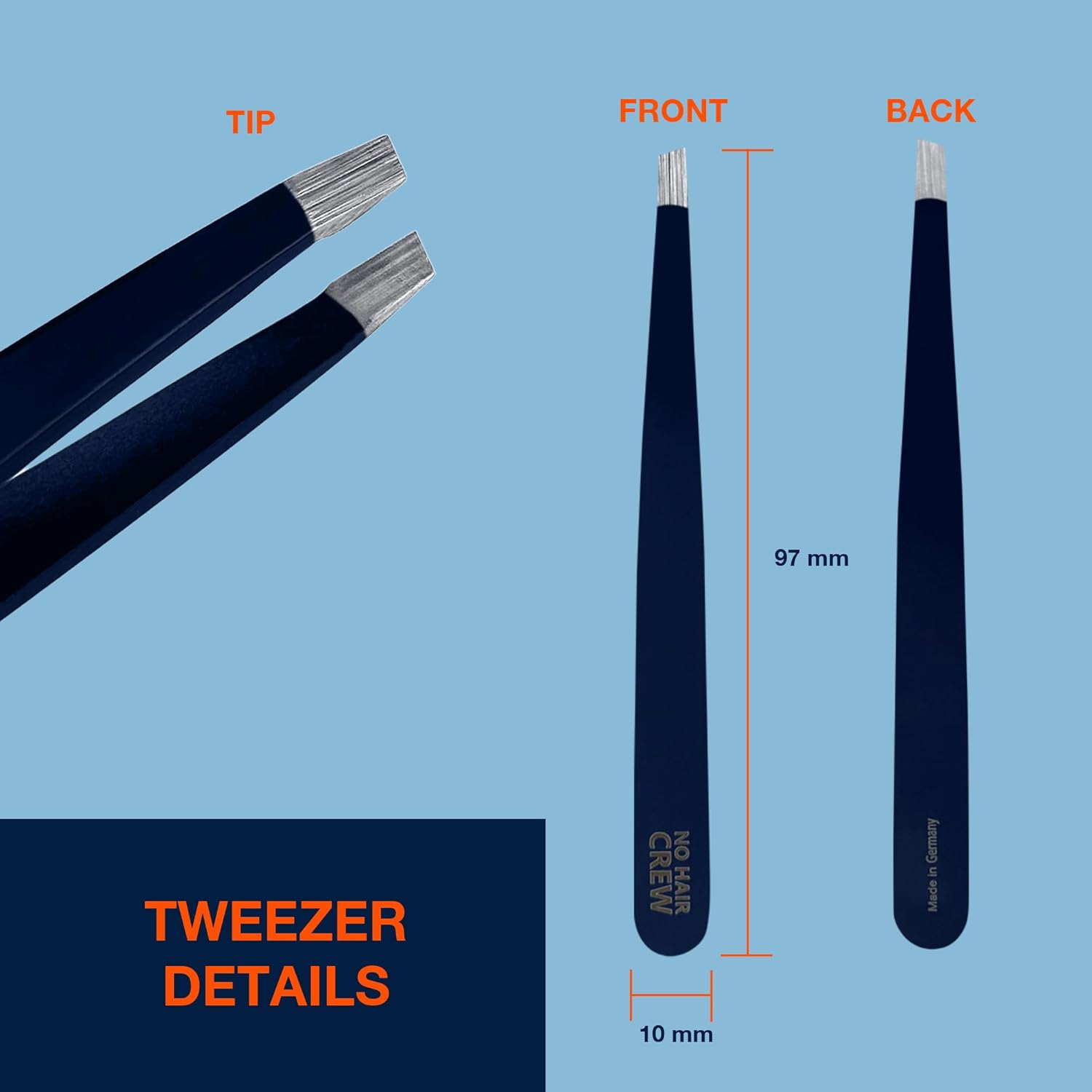 NO HAIR CREW Tweezers - Highest Quality image number 6