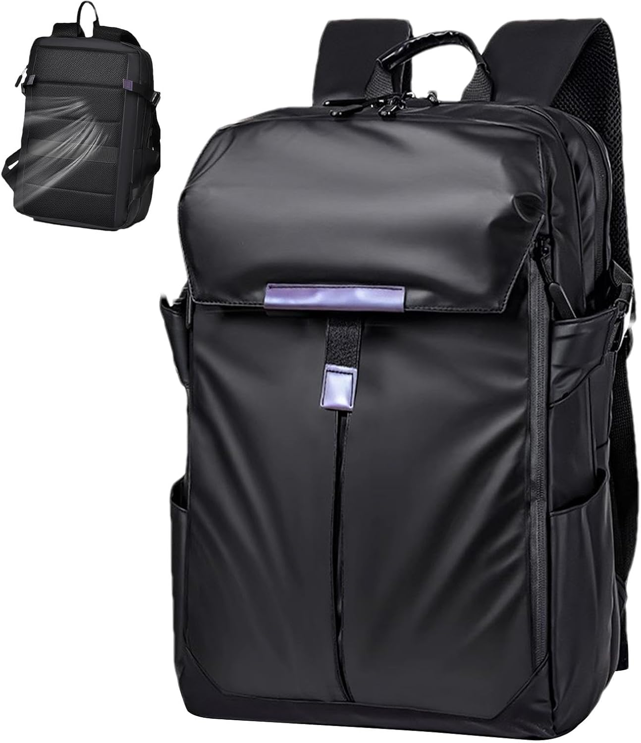 Motorcycle Helmets Bag - Motorbike Helmets Bag Reflective - Travel Laptop Rucksack Helmets Storage Bag Hiking Backpack Motorbike Helmets Bag image number 2