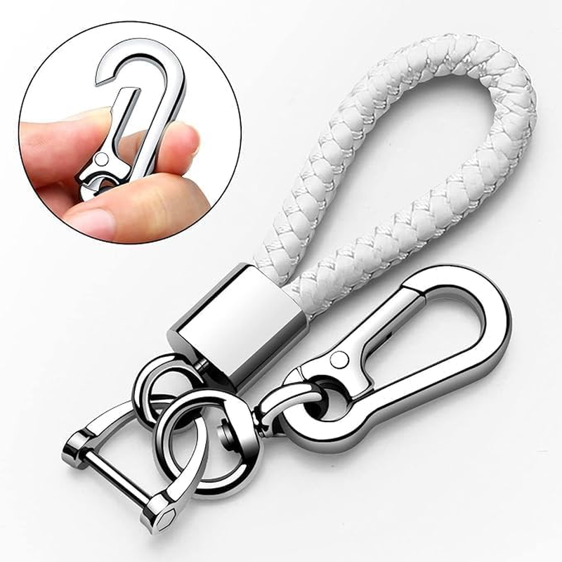 Weave Keychain Suit for Car Keychain Keyring Present for Man and Woman，Durable and Comfortable image number 2