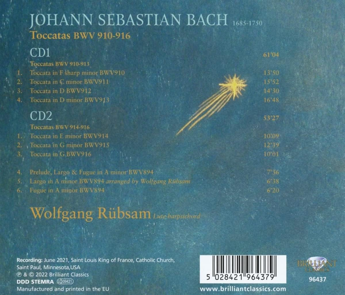 Toccatas BWV 910-916 image number 2