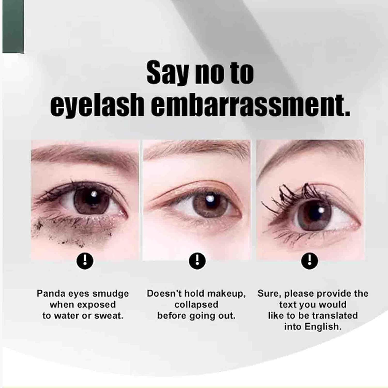 Steel Pipe Eyelash Primer,Steel Tube Eyelash Primer,Steel Tube Mascara Primer,Steel Tube Mascara Eyelash Primer,Waterproof & Sweat-Resistant Long-Lasting Curling Mascara,Waterproof Mascara (3Pcs)