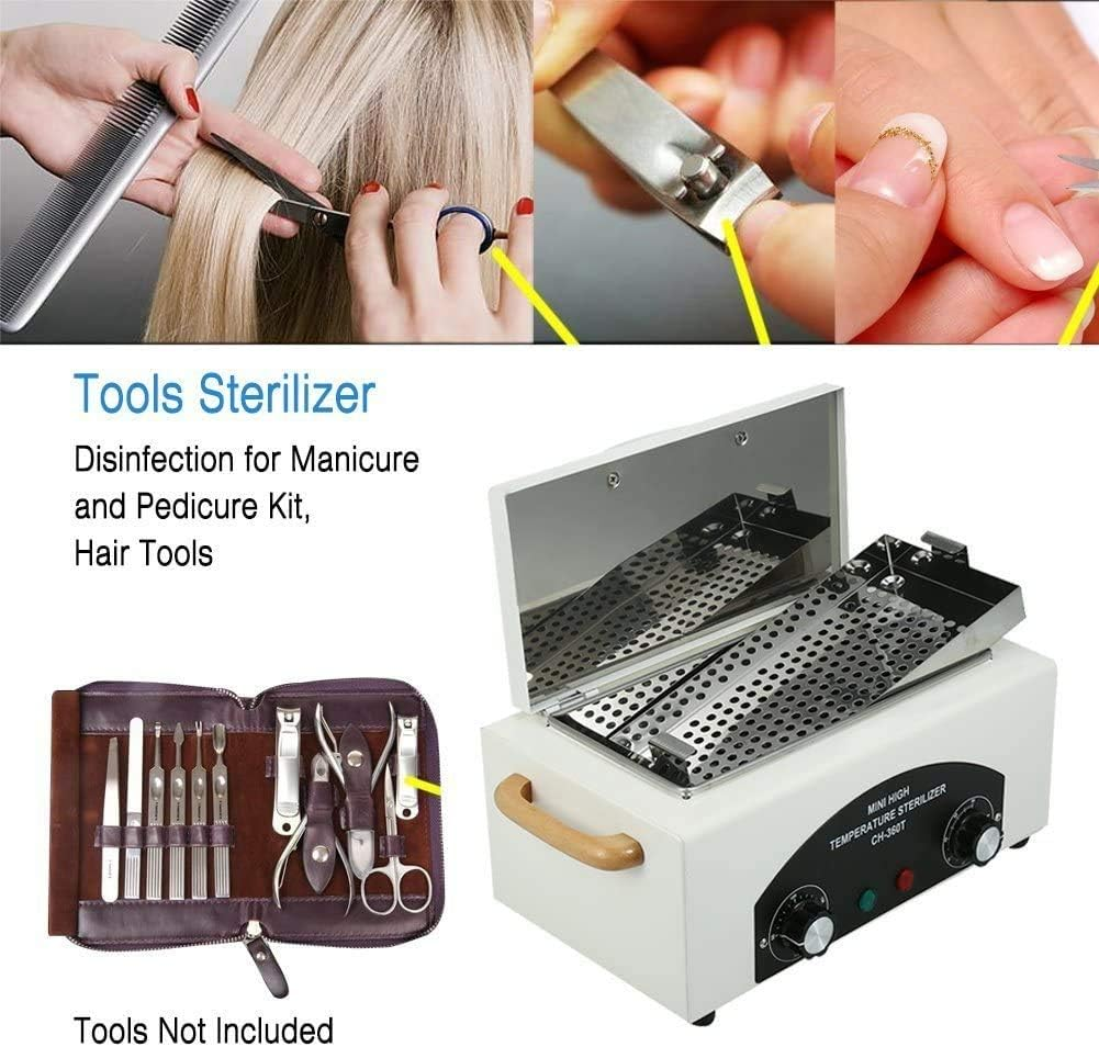 Hot Air Steriliser, Dry Steriliser Cabinet Autoclave Magnifying Glass Vet Medical Machine, Sterilisation Device Intelligent, Dry Heat Steriliser High Temperature image number 1