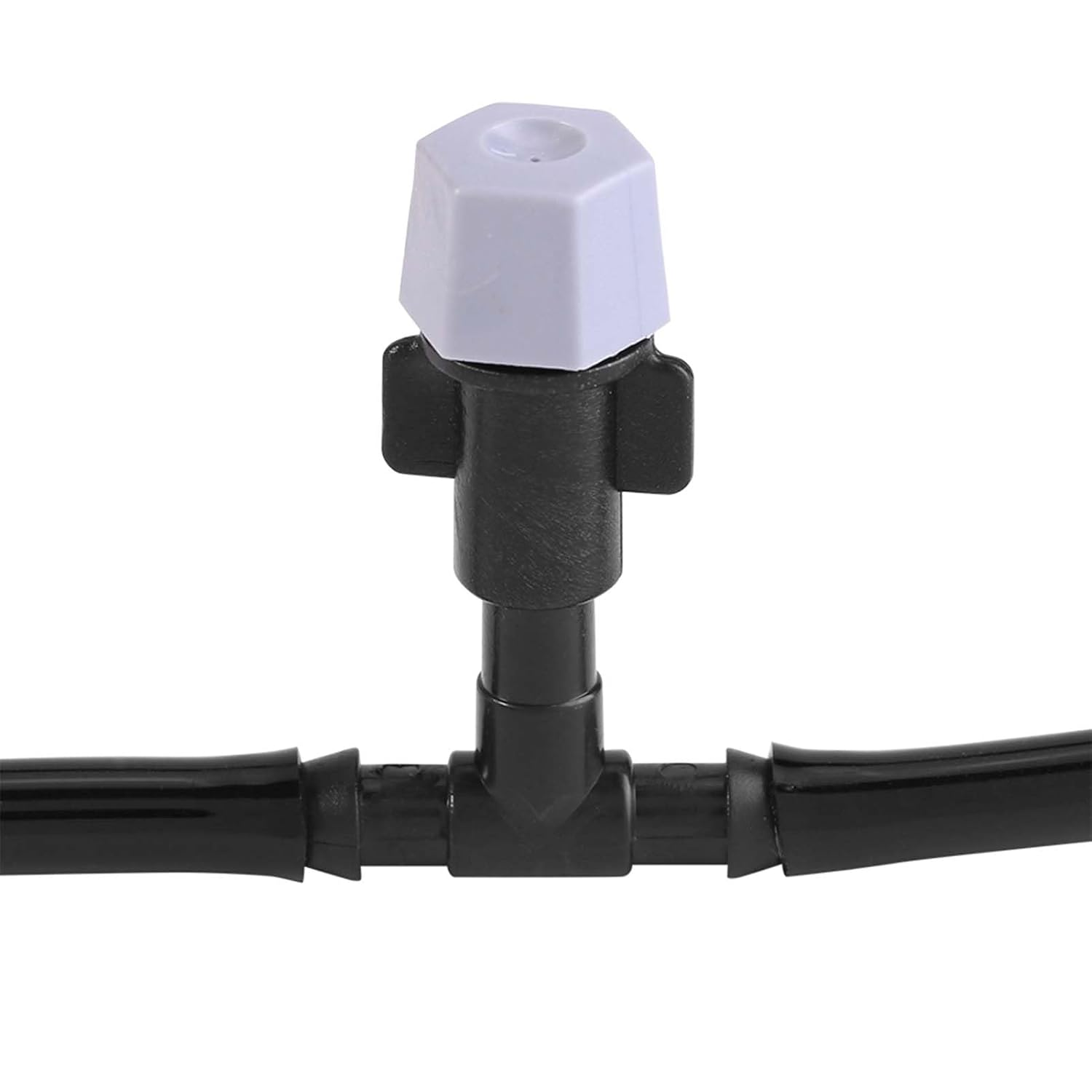 Domary Water Misting System Hose Sprinkler Nozzle Set Greenhouse Patio Irrigation Kit (15M) image number 6