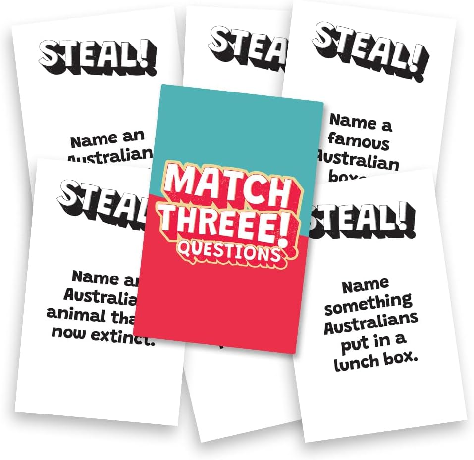 Match Three | Family Board Game | a Game for Aussies, Designed by Aussies image number 5