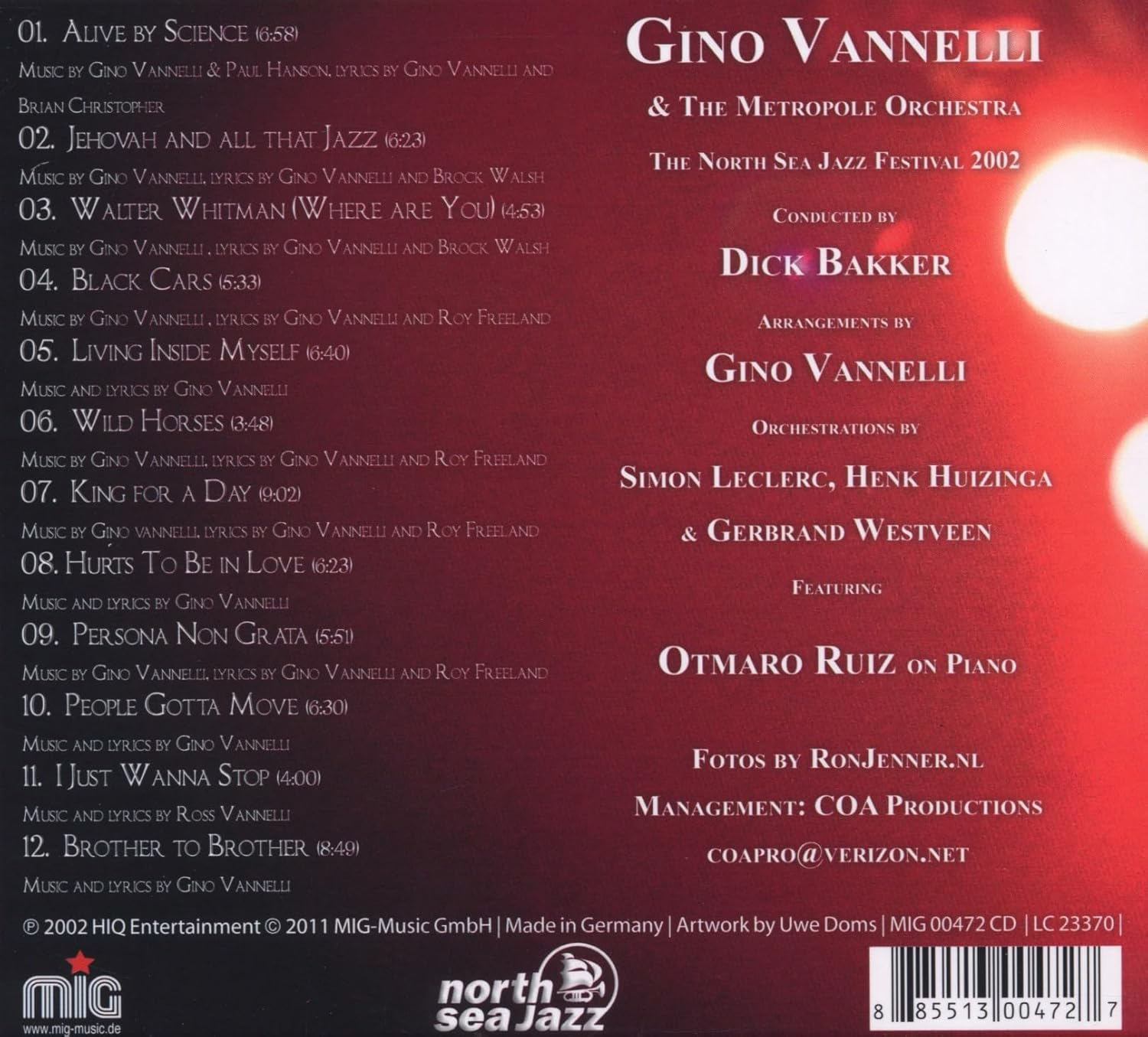 The North Sea Jazz Festival 2002