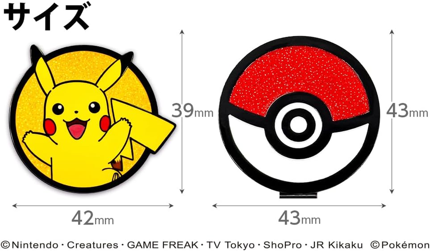 Pokemon Golf Marker, Big Size (Pikachu), Clip Type, Magnet, Licensed Product image number 3
