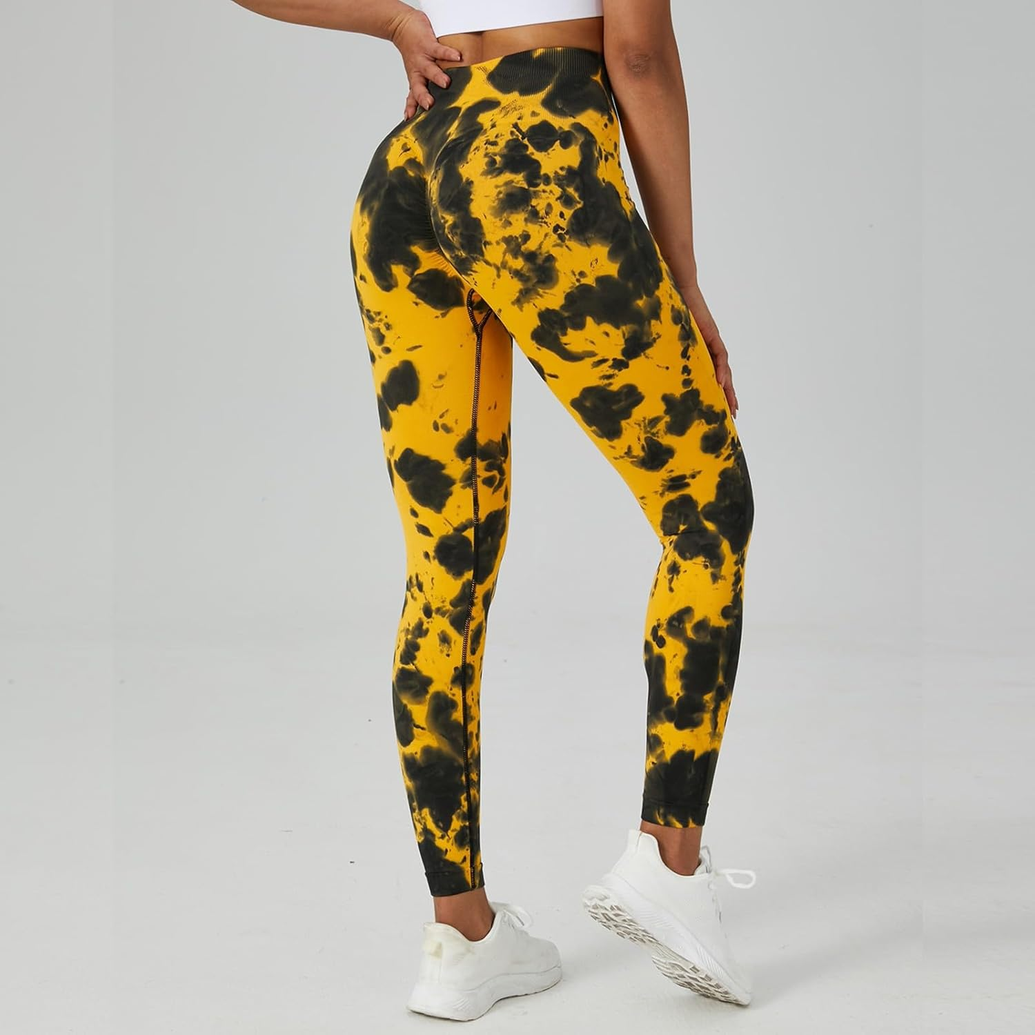 Women'S Yoga Trousers, High Waist Leggings, Sports Trousers, Training Trousers, Elastic Running Trousers, Yoga Training, Jogging, Sports, Fitness Trousers, Streetwear, Hiking Trousers, Outdoor image number 5