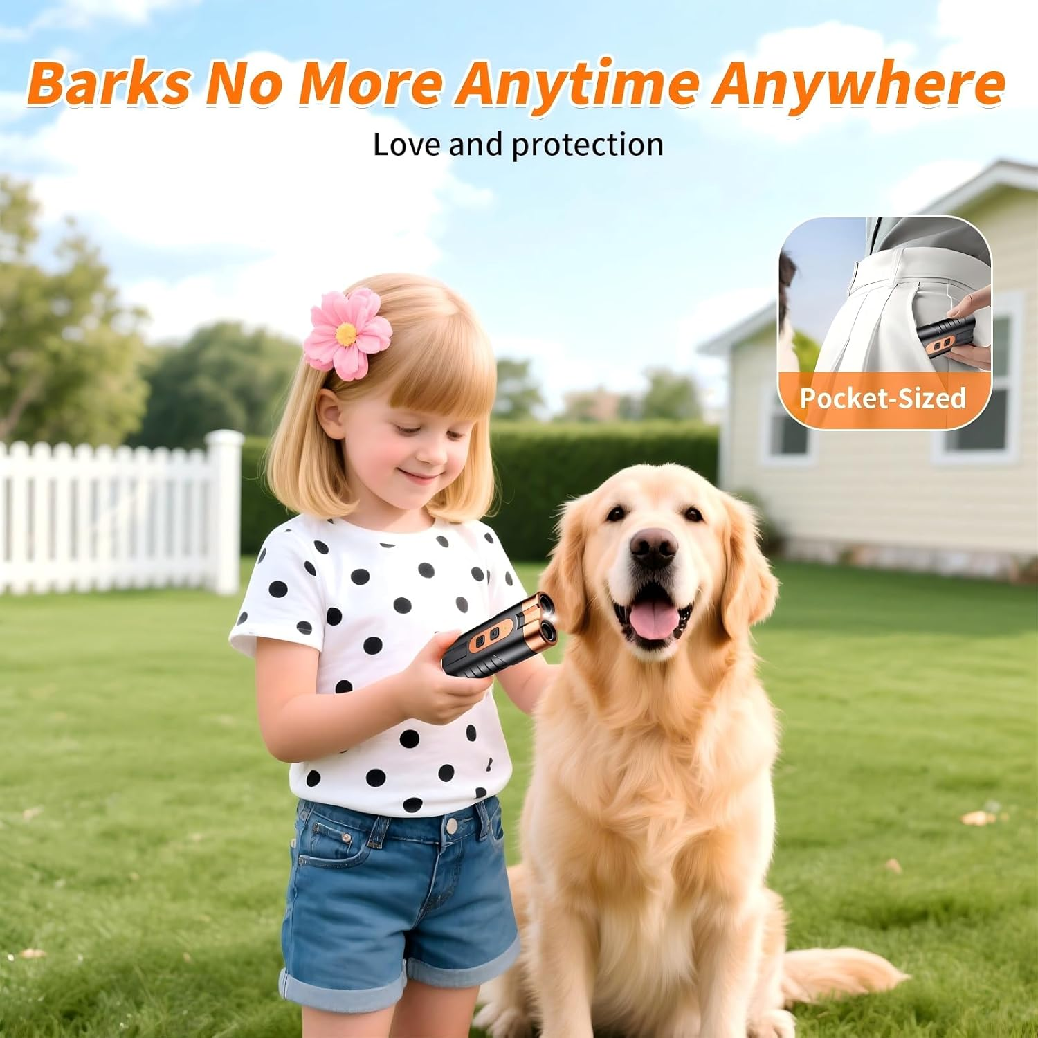 Dog Bark Deterrent Devices for Own or Neighbor'S, Bark Shield, Dog Ultrasonic Bark Control, Type-C Charging, Effective & Safe, Dog Training Tools, anti Barking Device for Dogs Indoor Outdoor Use image number 5