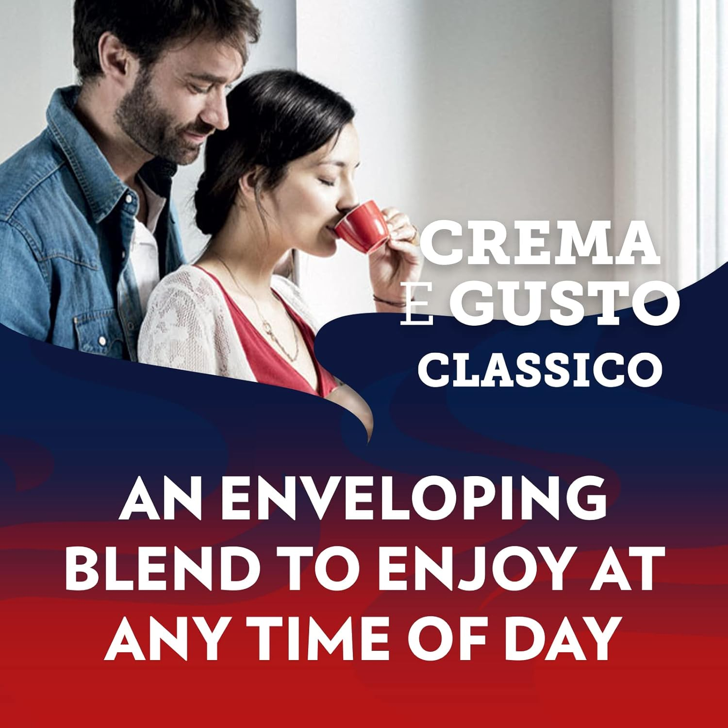 Lavazza, Crema E Gusto Classico, Ground Coffee, 2 Packs of 250G, Ideal for Moka Pot or Filtered Coffee, Rounded and Inviting Taste, Intensity 7/10, Spicy Aromatic Notes, Arabica and Robusta, Dark Roast image number 1
