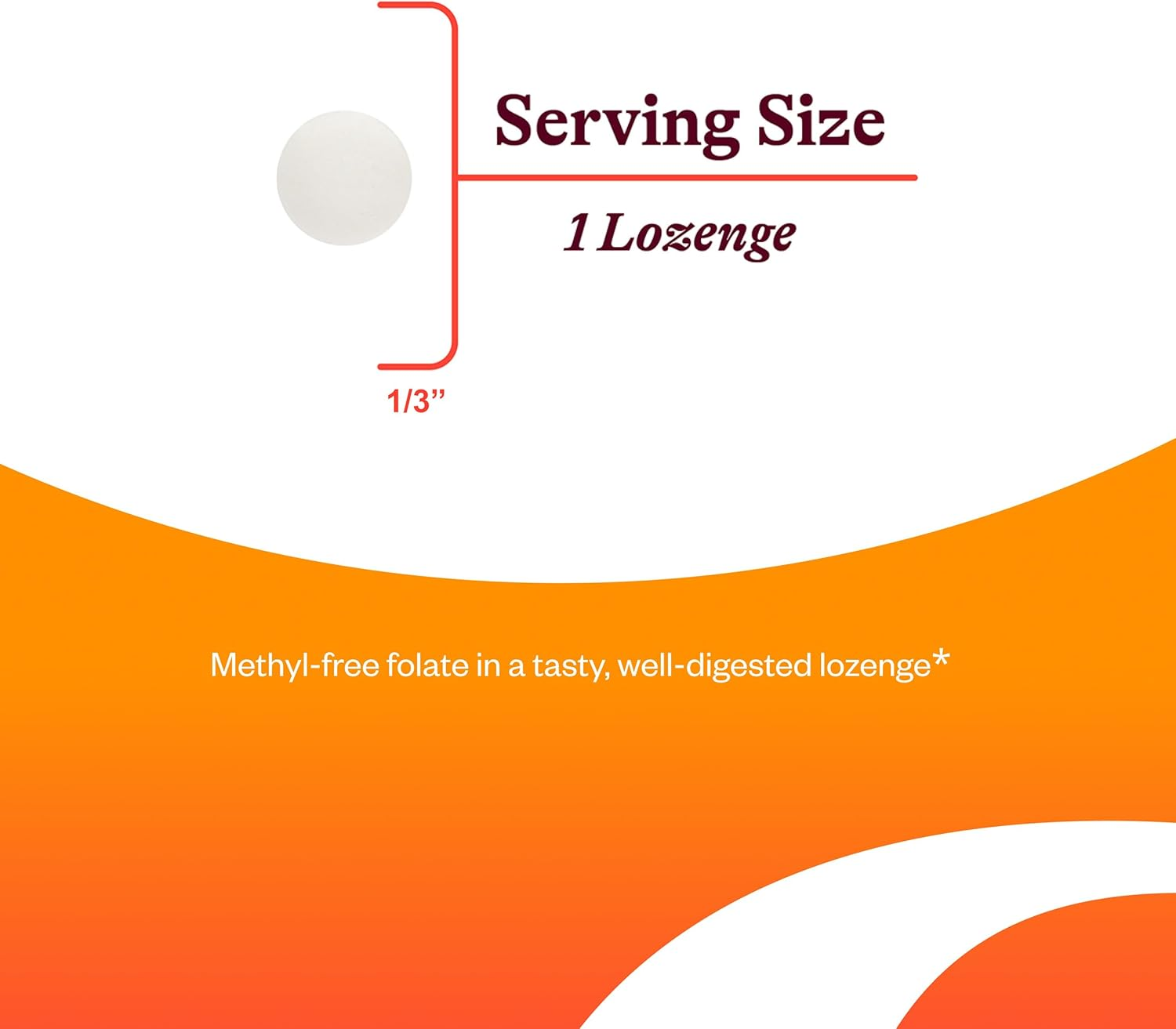 Seeking Health | Folinic Acid Lozenge | 60 Lozenges | Folic Acid 800 Mcg | Vitamin Lozenge image number 3