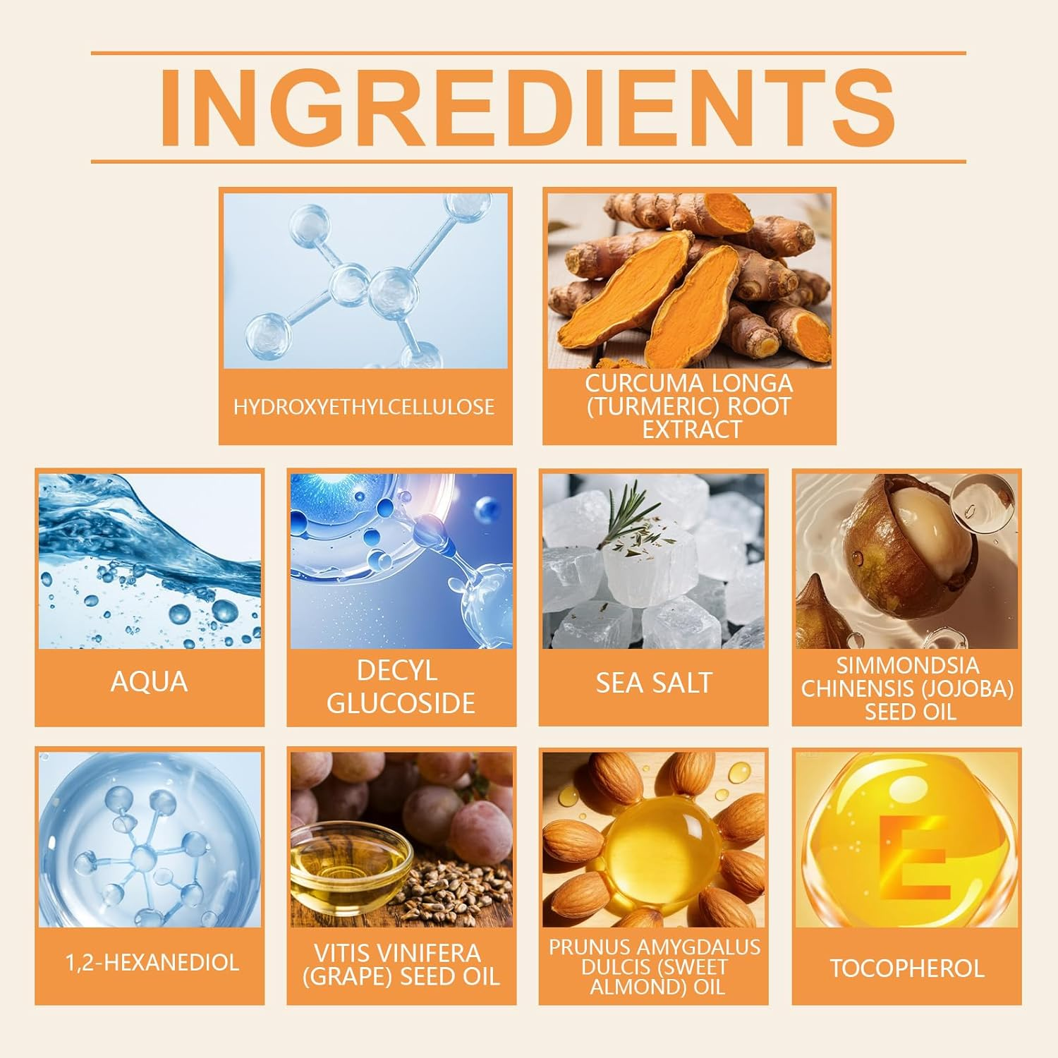 Turmeric Exfoliating Body Scrub for Dark Spots, Brightening Inner, Underarms, Inner Thighs, Bikini Area, Moisturizing Face and Body Polish image number 4