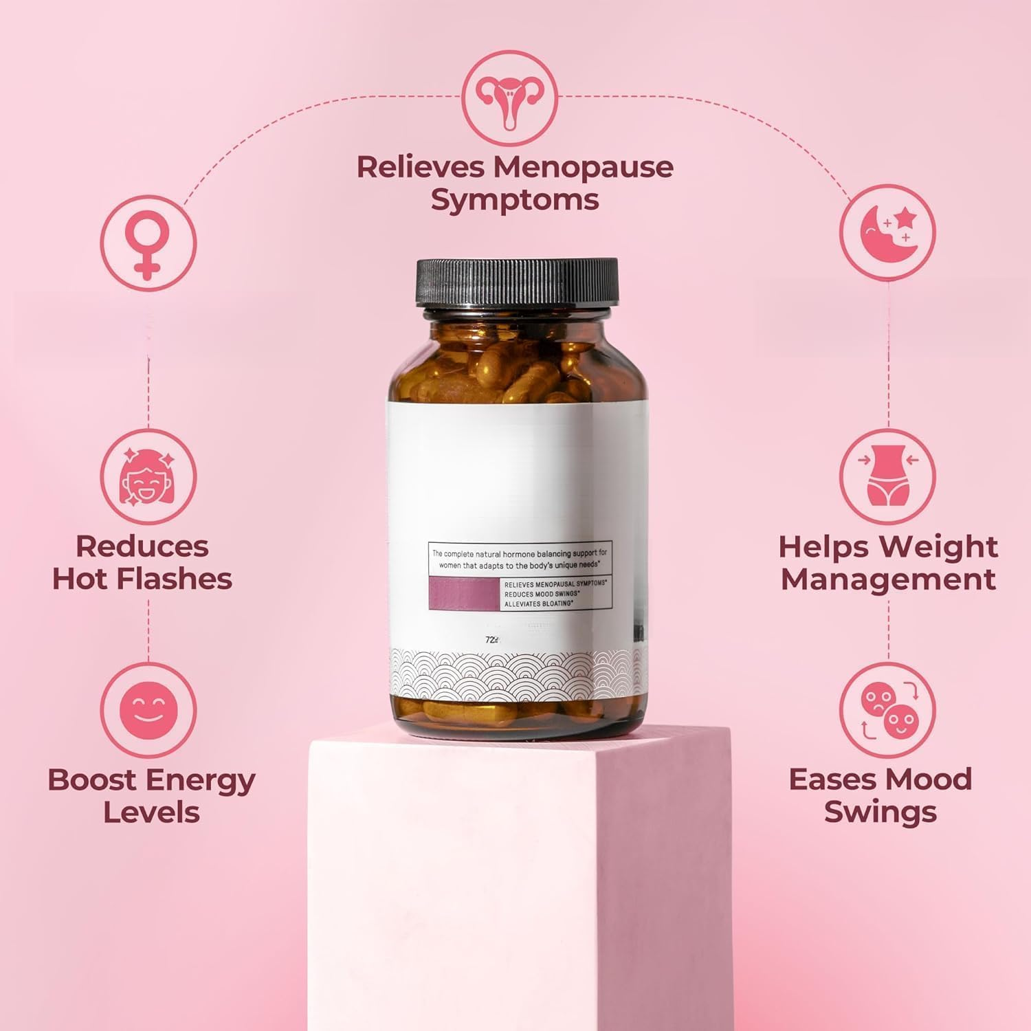 Female Hormone Harmony, Female Probiotics,Staying Relaxed,2Pcs image number 3