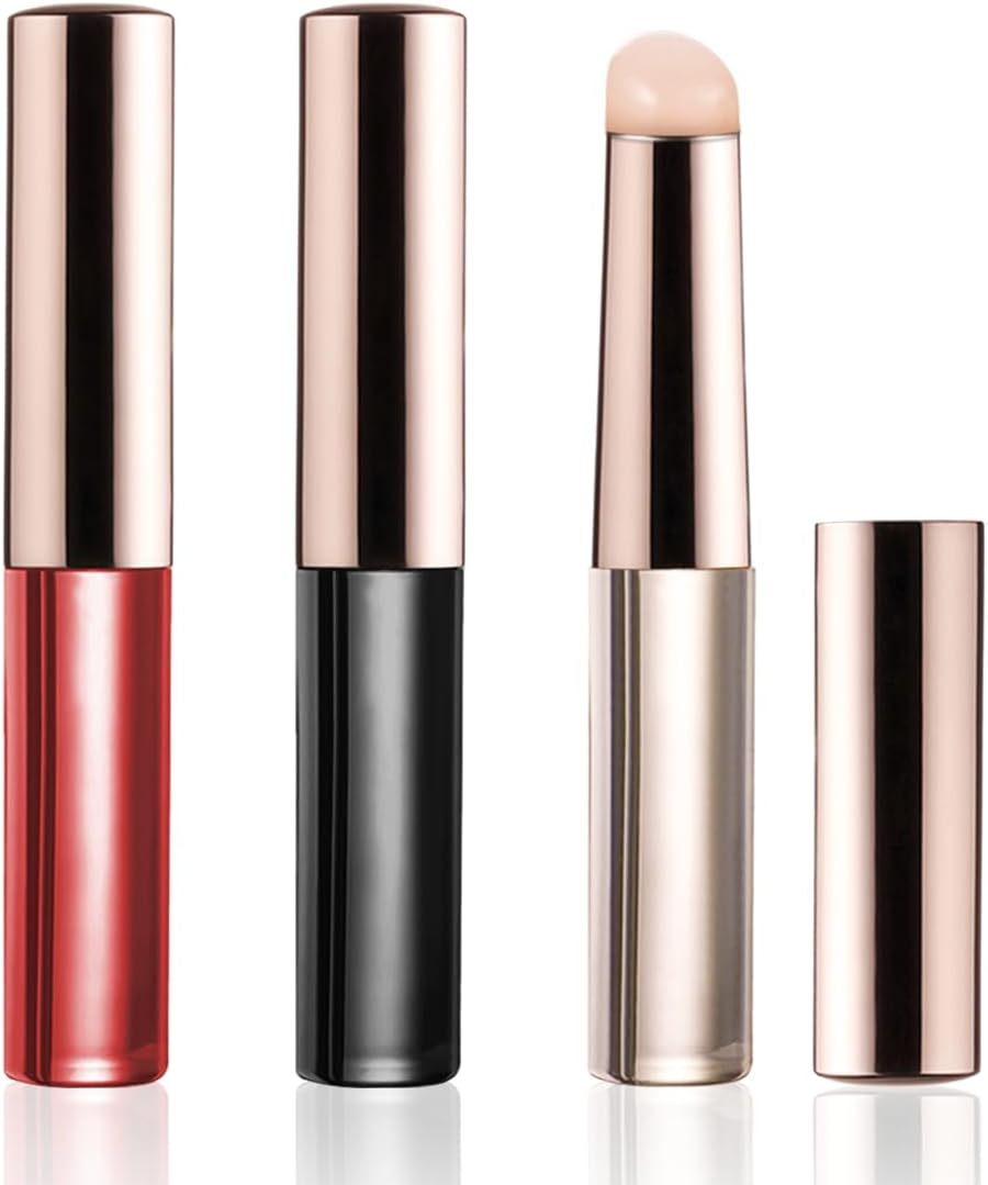 WELANE Silicone Lip Brush, 3 PCS Lip Makeup Brush for Lip Balm, Lip Gloss, Concealer (8.2 X 1.5Cm/3.22 X 0.59In) image number 6