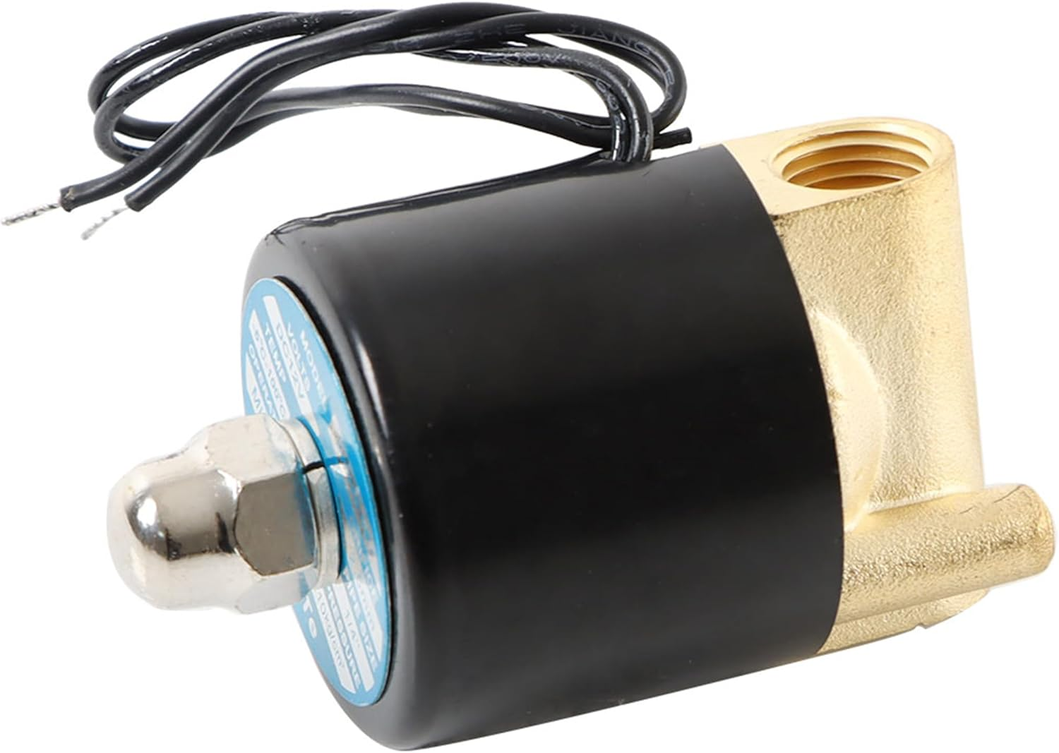Electric Solenoid Valve 1/4 12V DC DN8 Normal Closed Electric Solenoid Valve Water Air Brass image number 4
