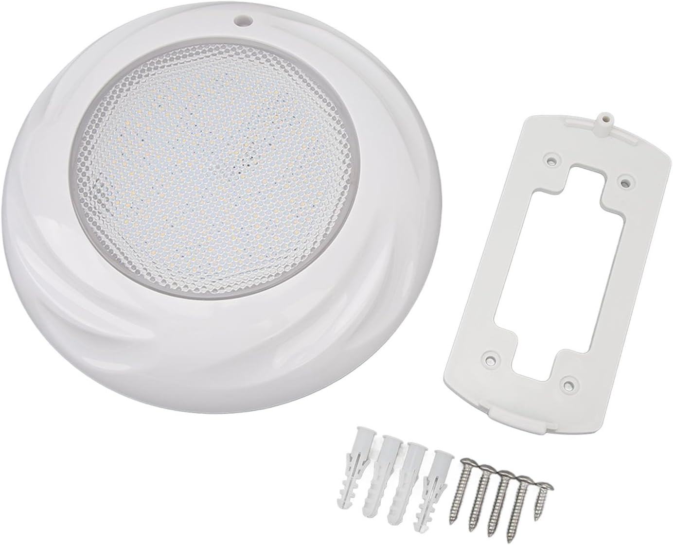 Underwater LED Pool Lights High Brightness 18W IP68 Waterproof Swimming Pool Lights for Public Fountain Square (White Light) image number 4