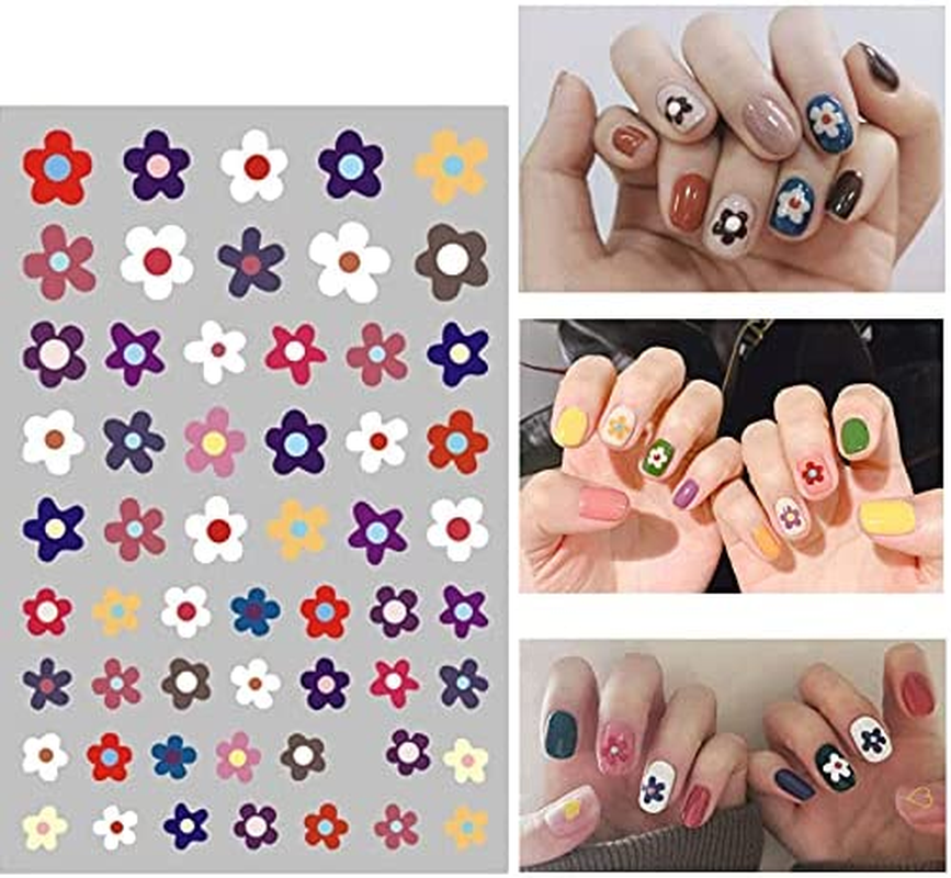 DAWNTREES Nail Stickers,1000+ Natural Materials Nail Art Stickers,For Women Girl Kids Nail Stickers Self Adhesive,Cute Nail Decals,Environmentally Diy,Flowers, Eggs, Plants,Fruit Decals