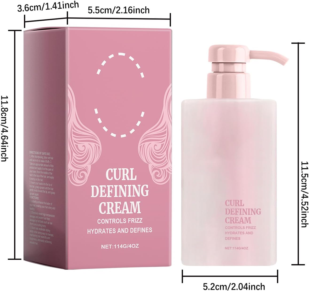Hair Styling Mousse, Foam Mousse, anti Frizz Hair Product, for Curls and Waves, for Natural Curls and Permed Hair, for More Volume and Defined, Curly Hair image number 1
