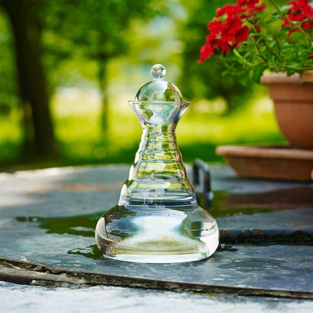 Nature'S Design Golden Alladin Carafe, 1.3 Litre, Transparent, Gold, 28 Cm