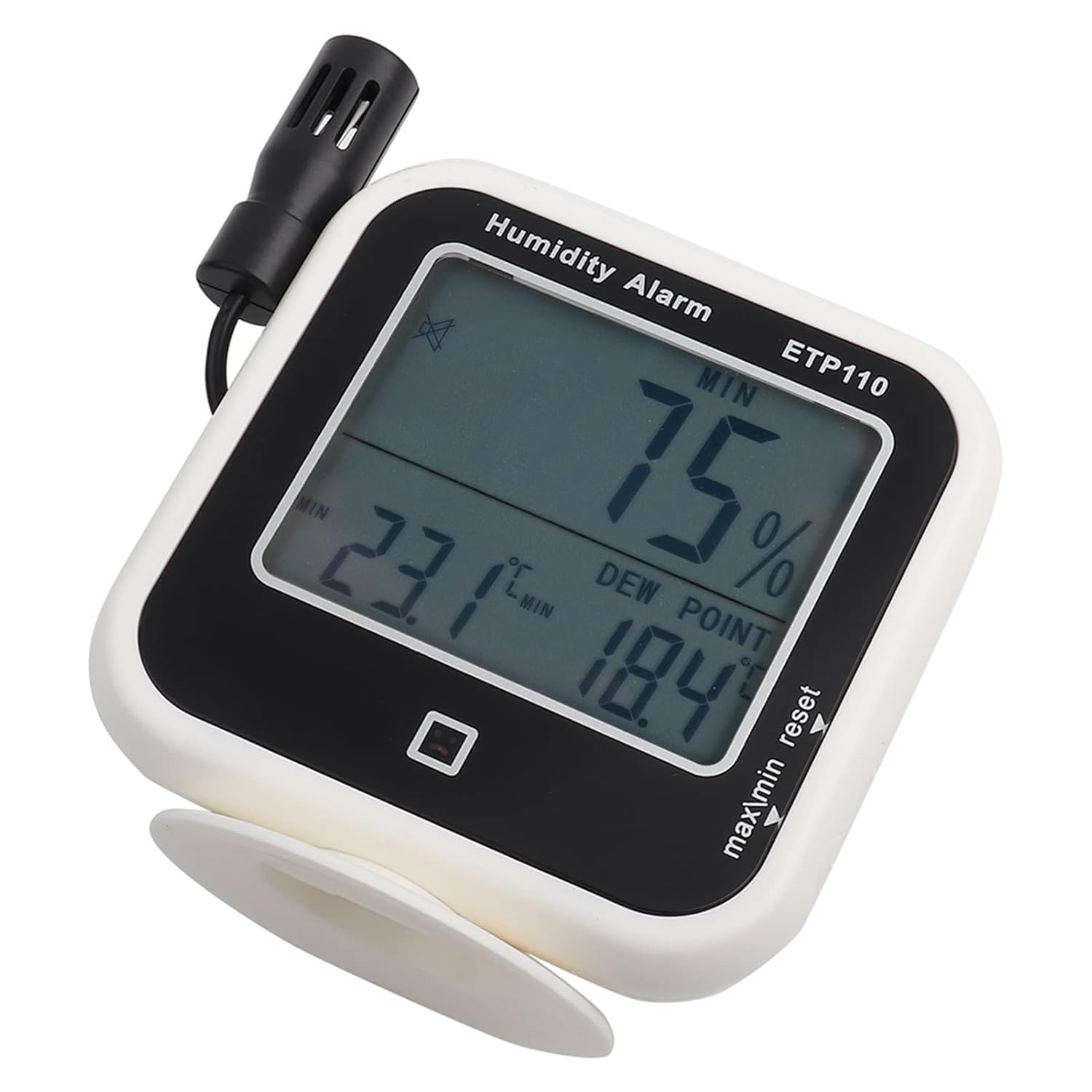 CHICIRIS LED Alarm Digital Hygrometer ETP110 Dew Point Meter - Ideal for Field Applications image number 3